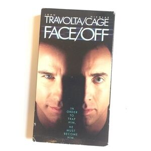 Vintage FACE/OFF 1997 - John Travolta & Nicholas Cage - VHS